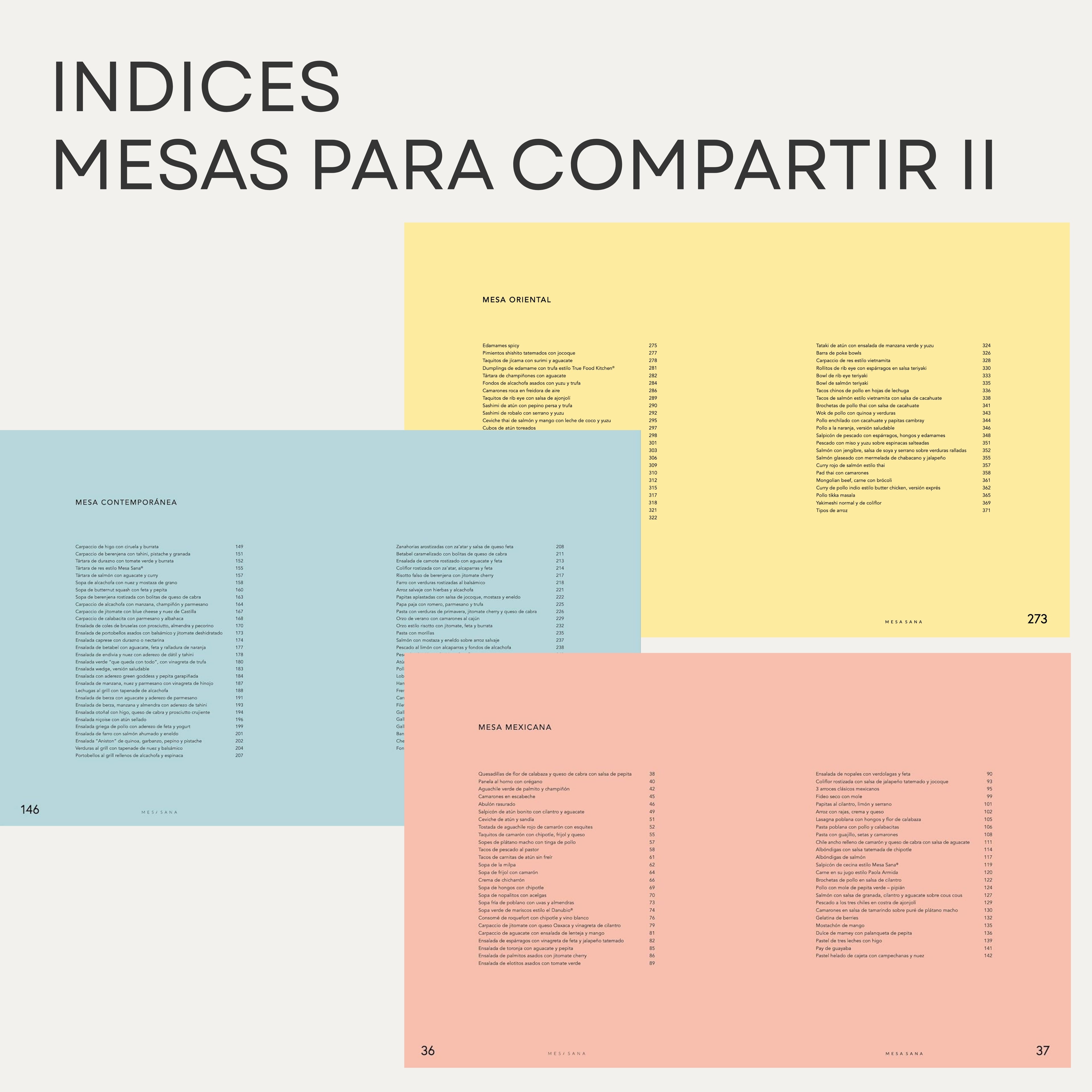 Kit Libros 1 y 2 Mesas para Compartir (con funda rígida)