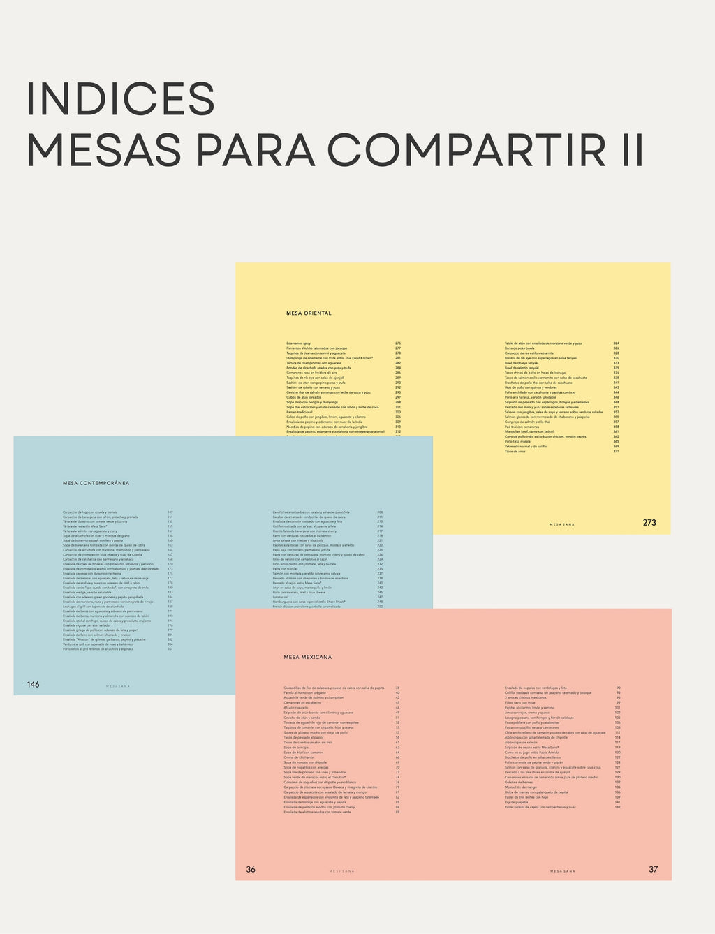 Kit Libros 1 y 2 Mesas para Compartir (con funda rígida)