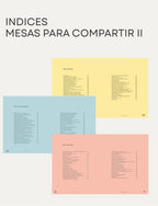 Kit Libros 1 y 2 Mesas para Compartir (con funda rígida)