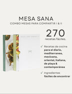 Kit Libros 1 y 2 Mesas para Compartir (con funda rígida)