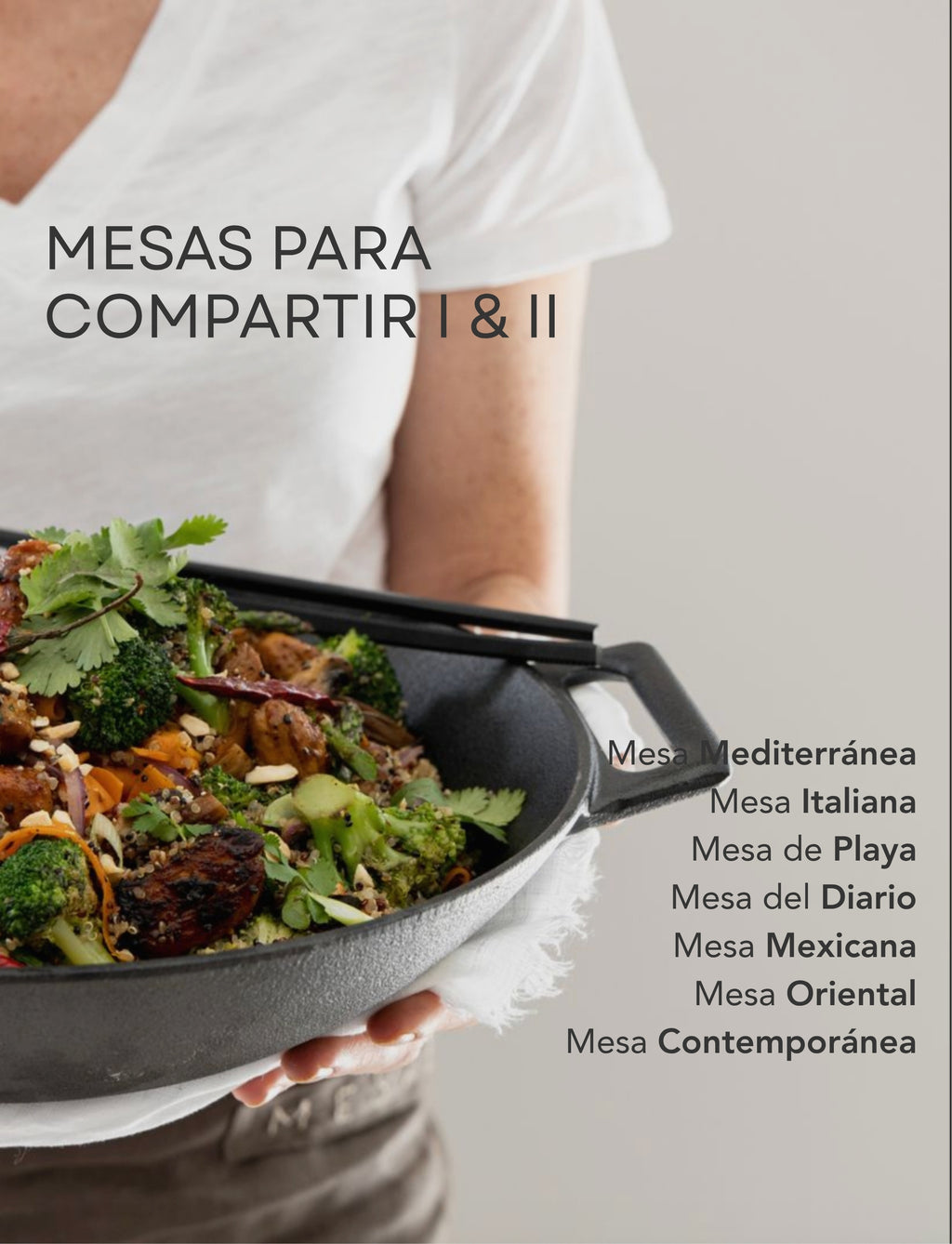 Kit Libros 1 y 2 Mesas para Compartir (con funda rígida)