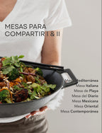 Kit Libros 1 y 2 Mesas para Compartir (con funda rígida)