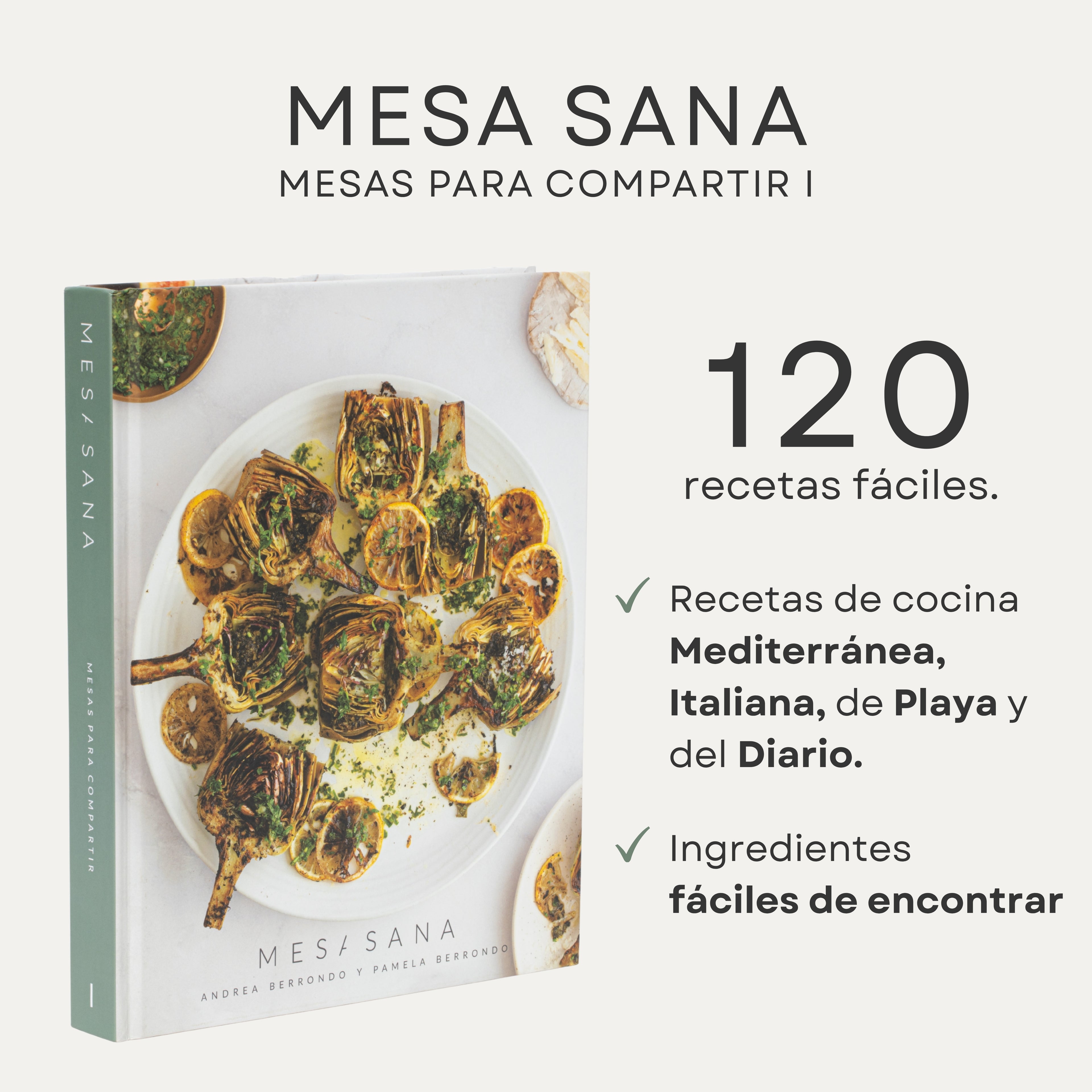 Libro Mesas para Compartir I con funda de regalo